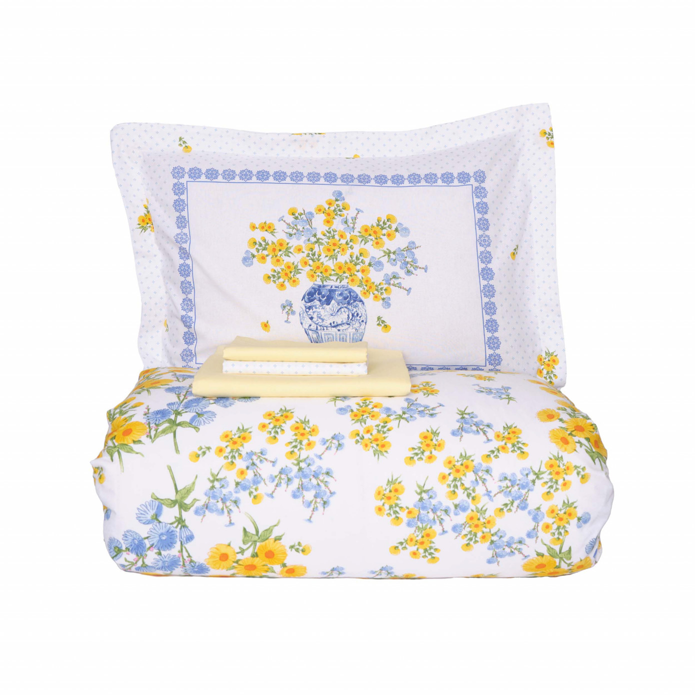 Karaca Home Enola Yellow 100% Cotton Double Pique Set