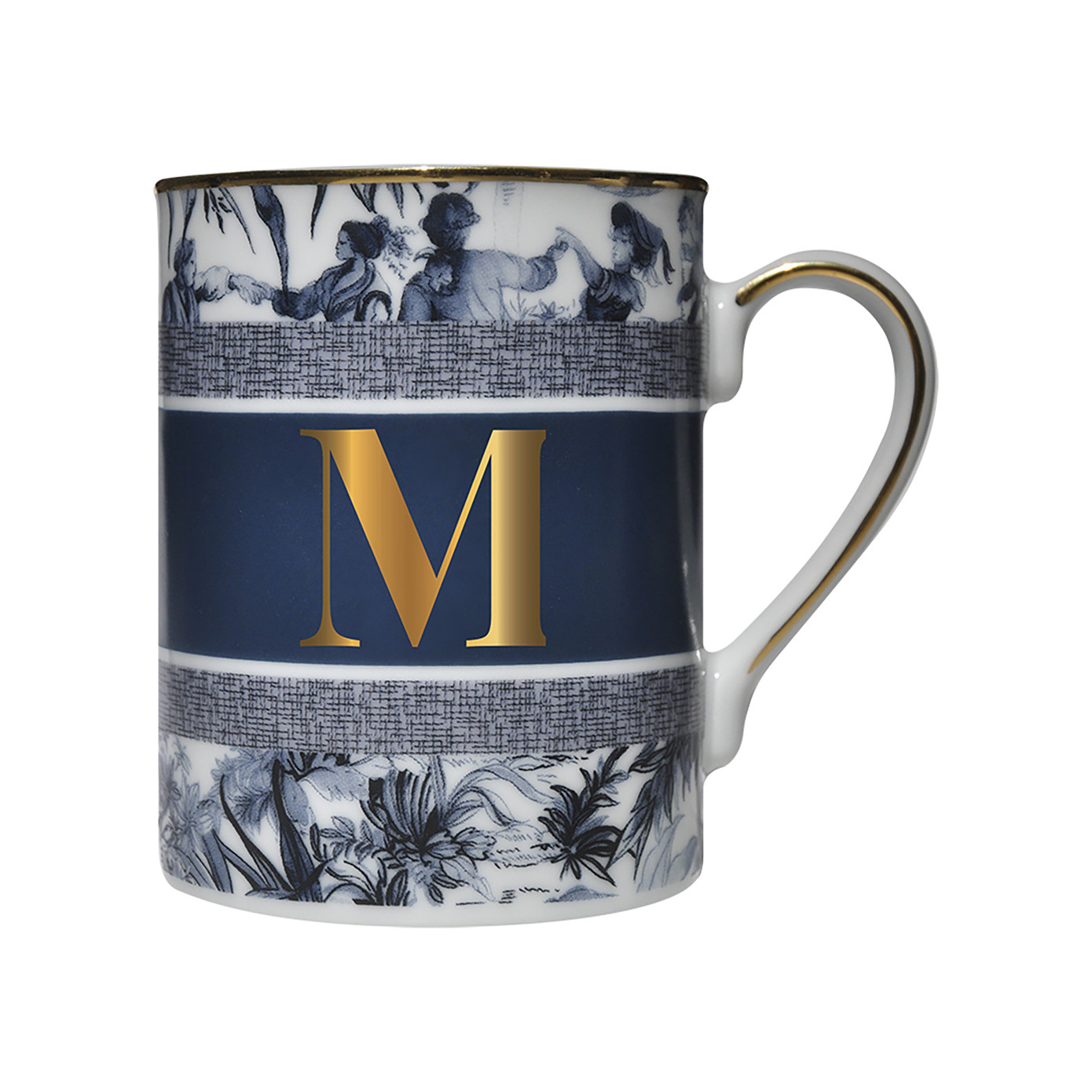 Baci Milano Alphabet Mug With Letter M