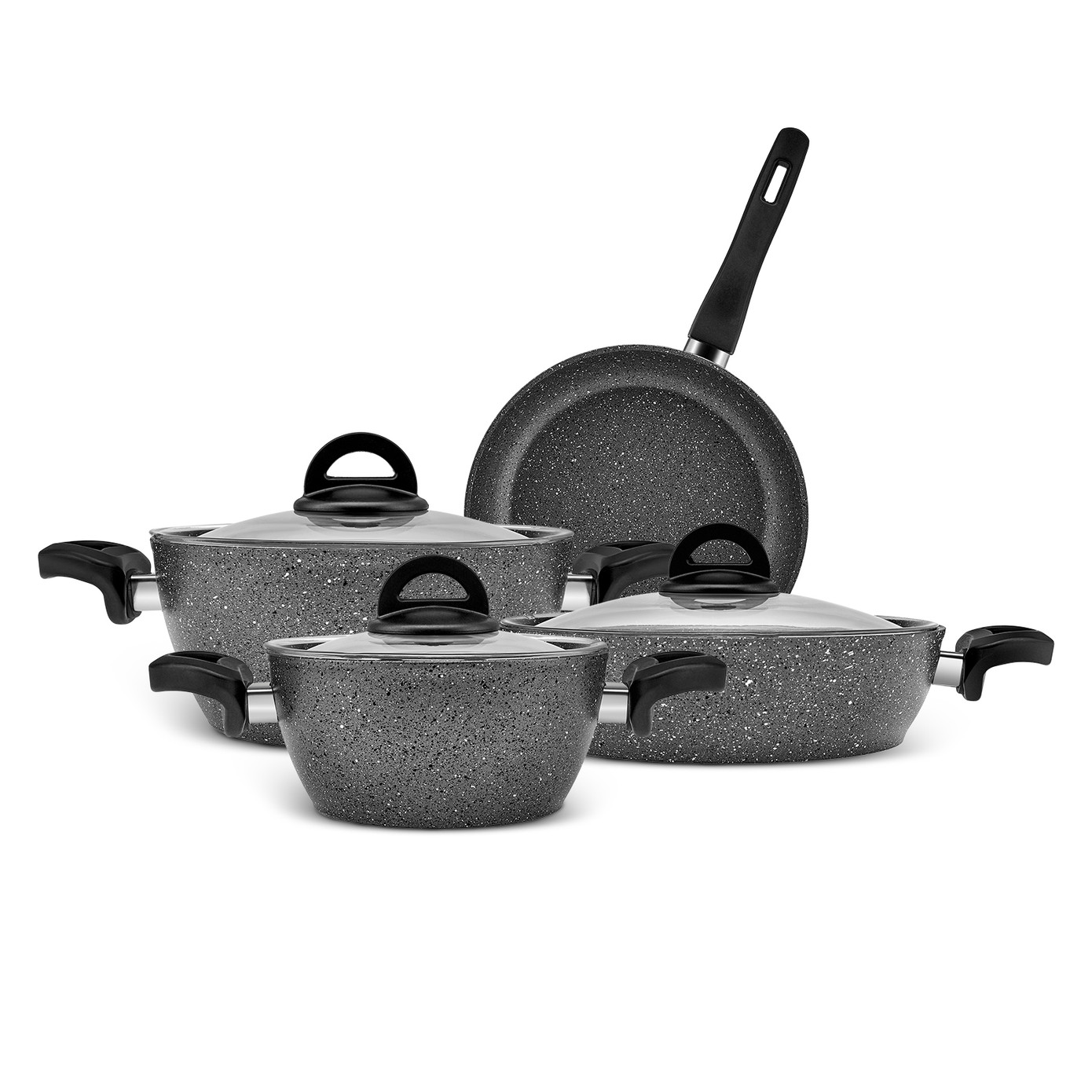 Karaca Biogranit Michigan 7 Piece Cookware Set