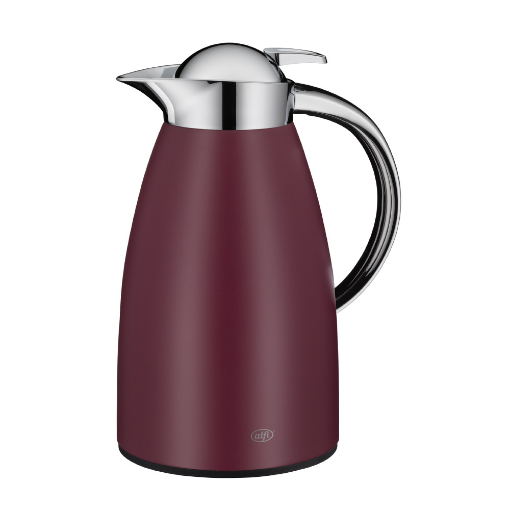 Alfi Signo Ruby Red Matte Carafe Thermos 1L