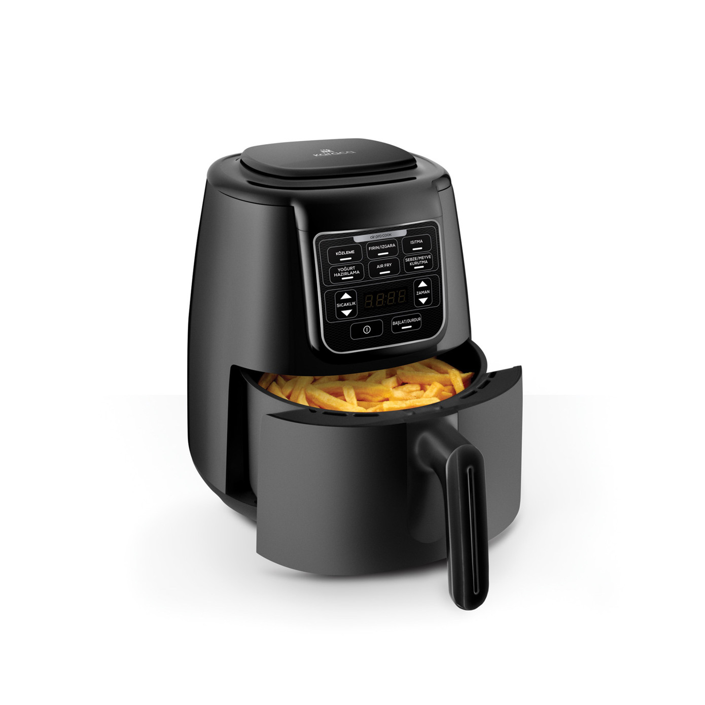 Karaca Air Pro Cook Ember XL Airfryer Black Shine