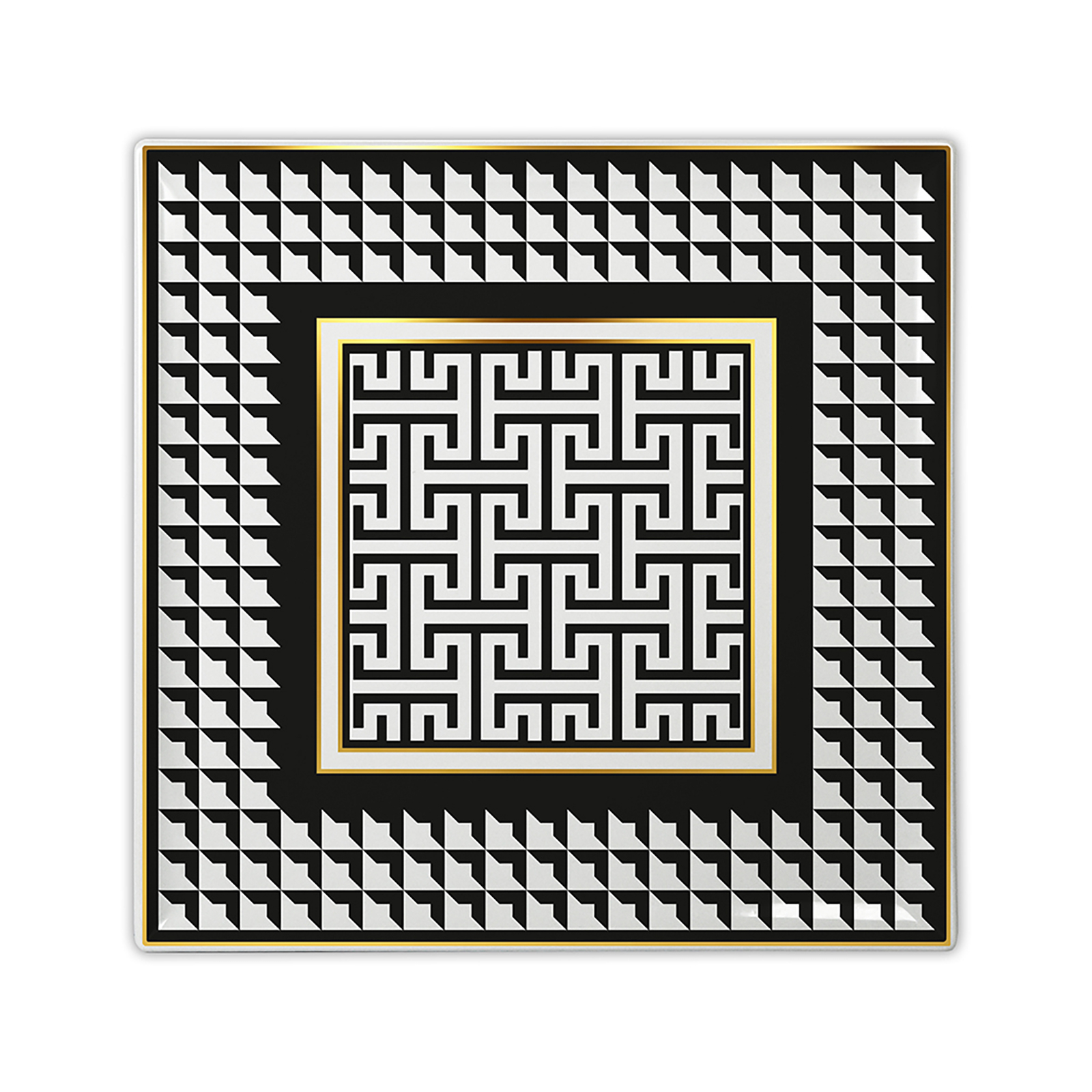 Baci Milano Optical Square Tray 30x30 Cm