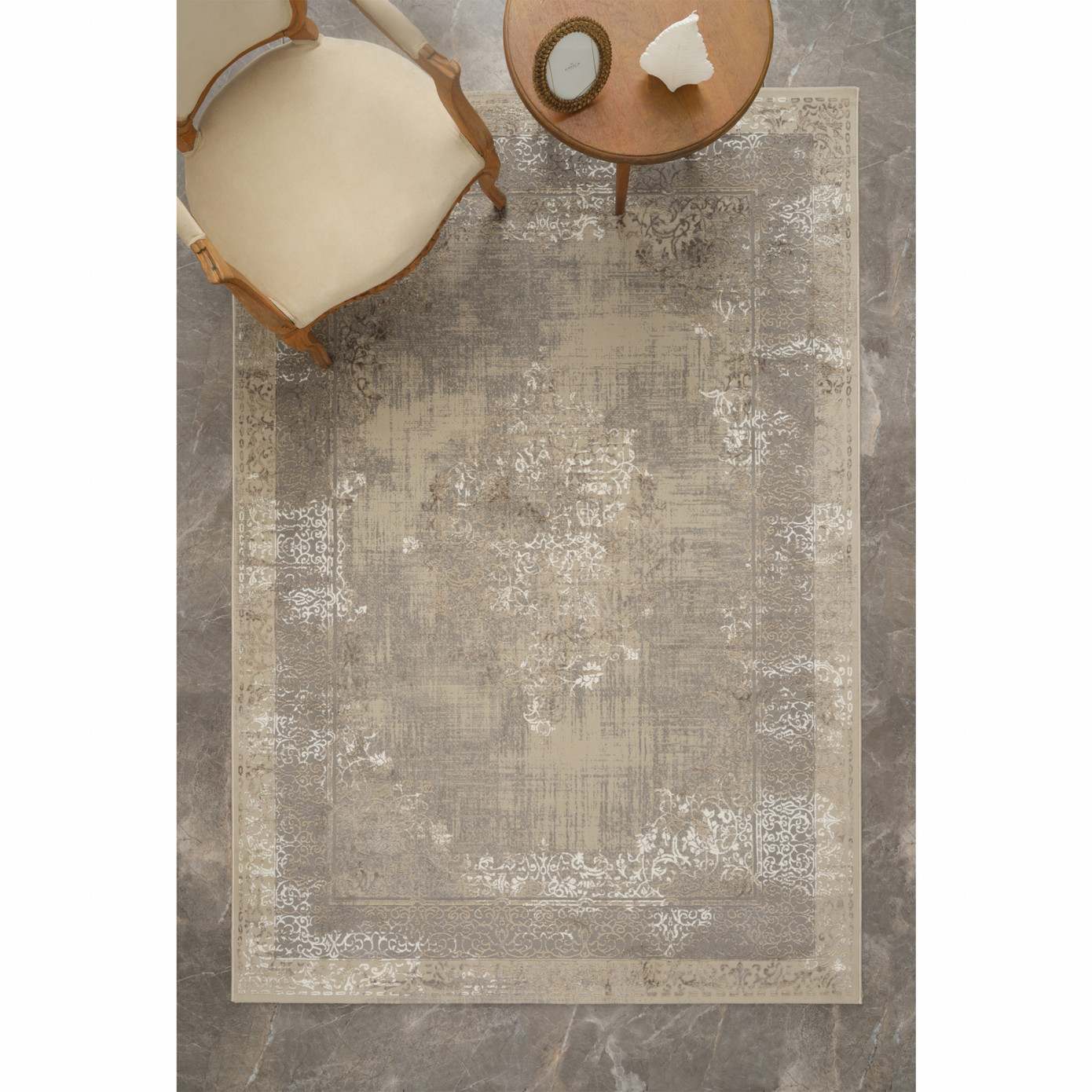 Cashmere Carpet 7/24 Luna Jade 200x290 Cm