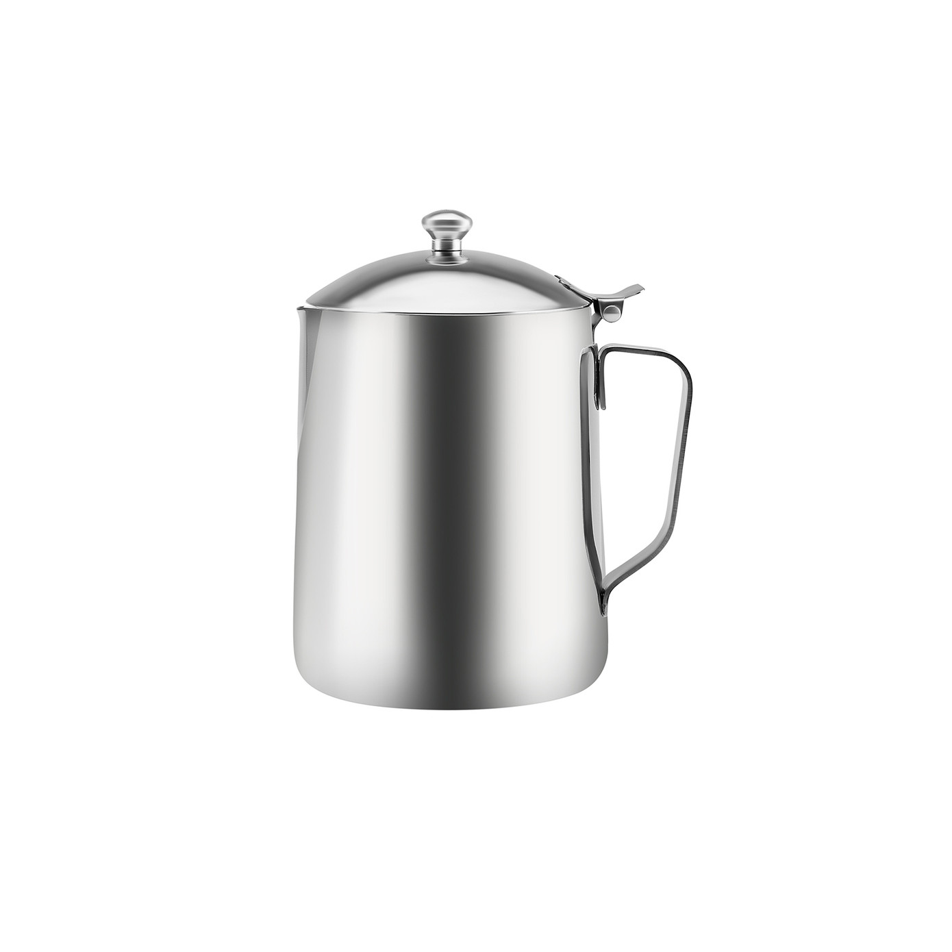 Karaca Barista Steel Milk Pot With Lid 1 Lt