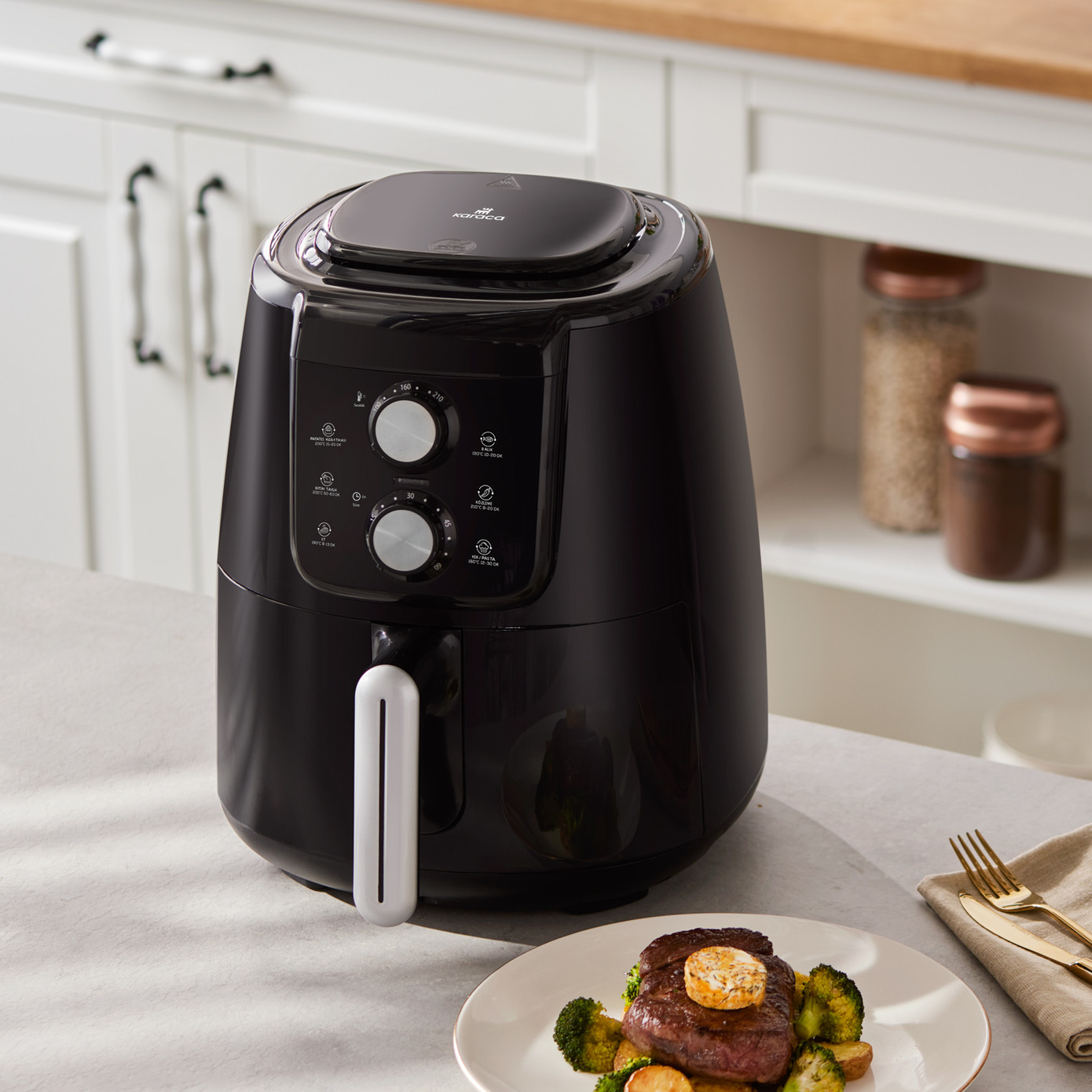 Karaca Air Pro Cook Manuel XL Airfryer Black