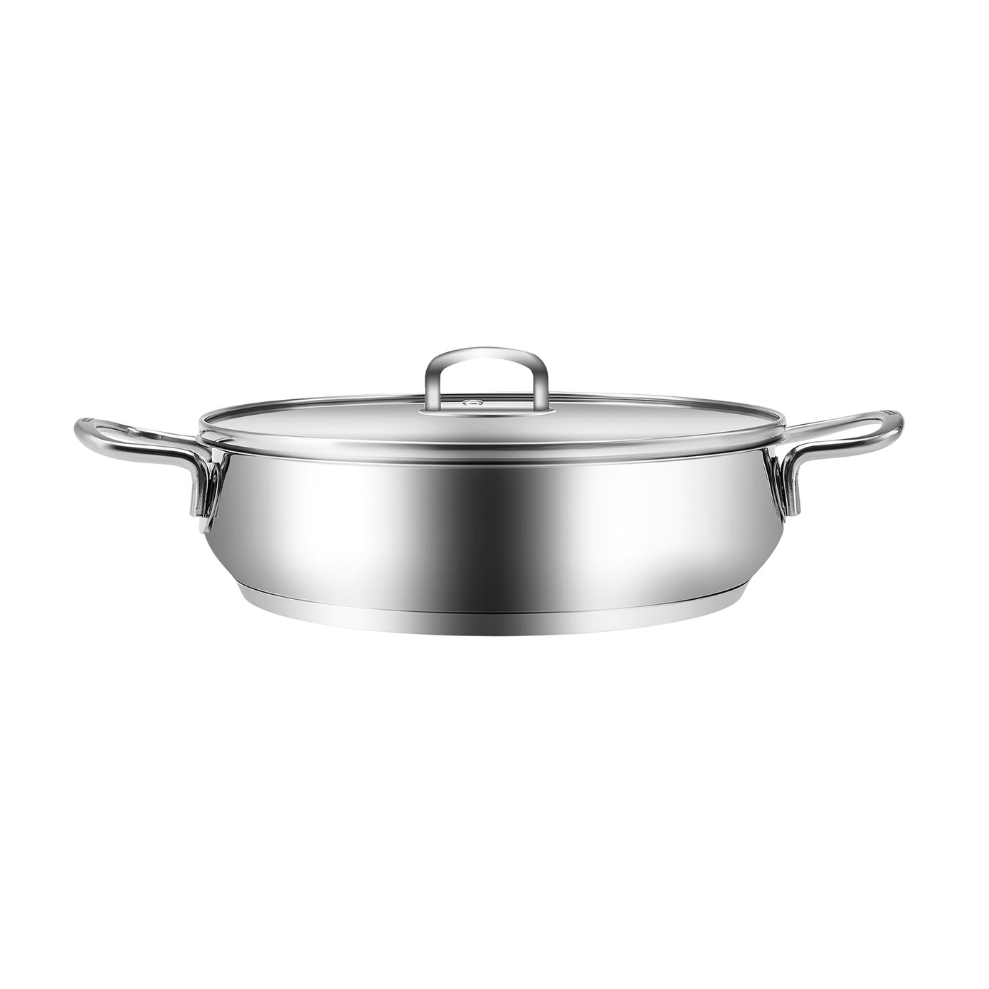 Karaca Akara Steel Low Pot 30 Cm