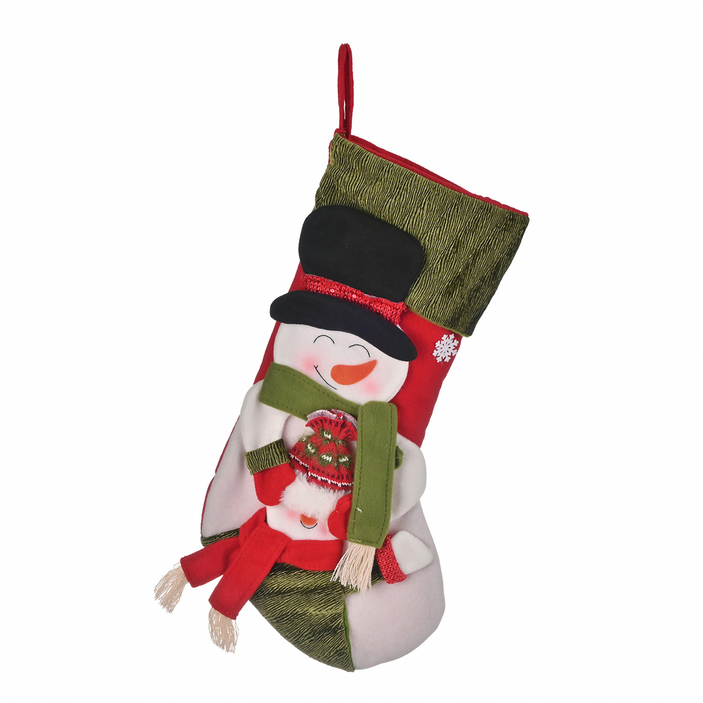 Karaca Home New Year Snowman Christmas Gift Socks 47 Cm