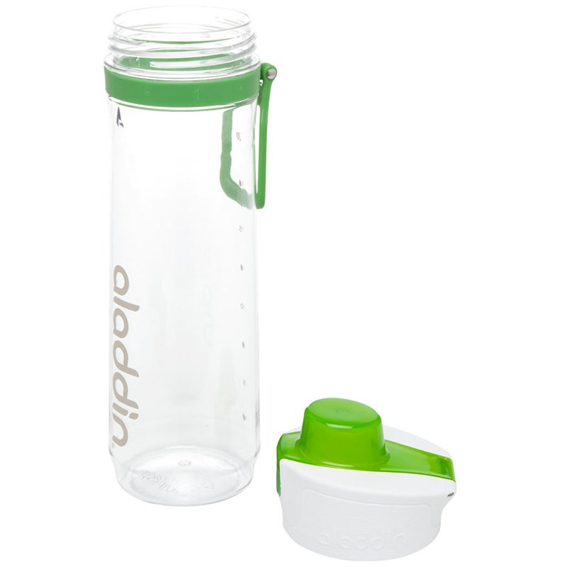 Aladdin Water Tracking Green Single Hand Water Bottle 0.8 Lt