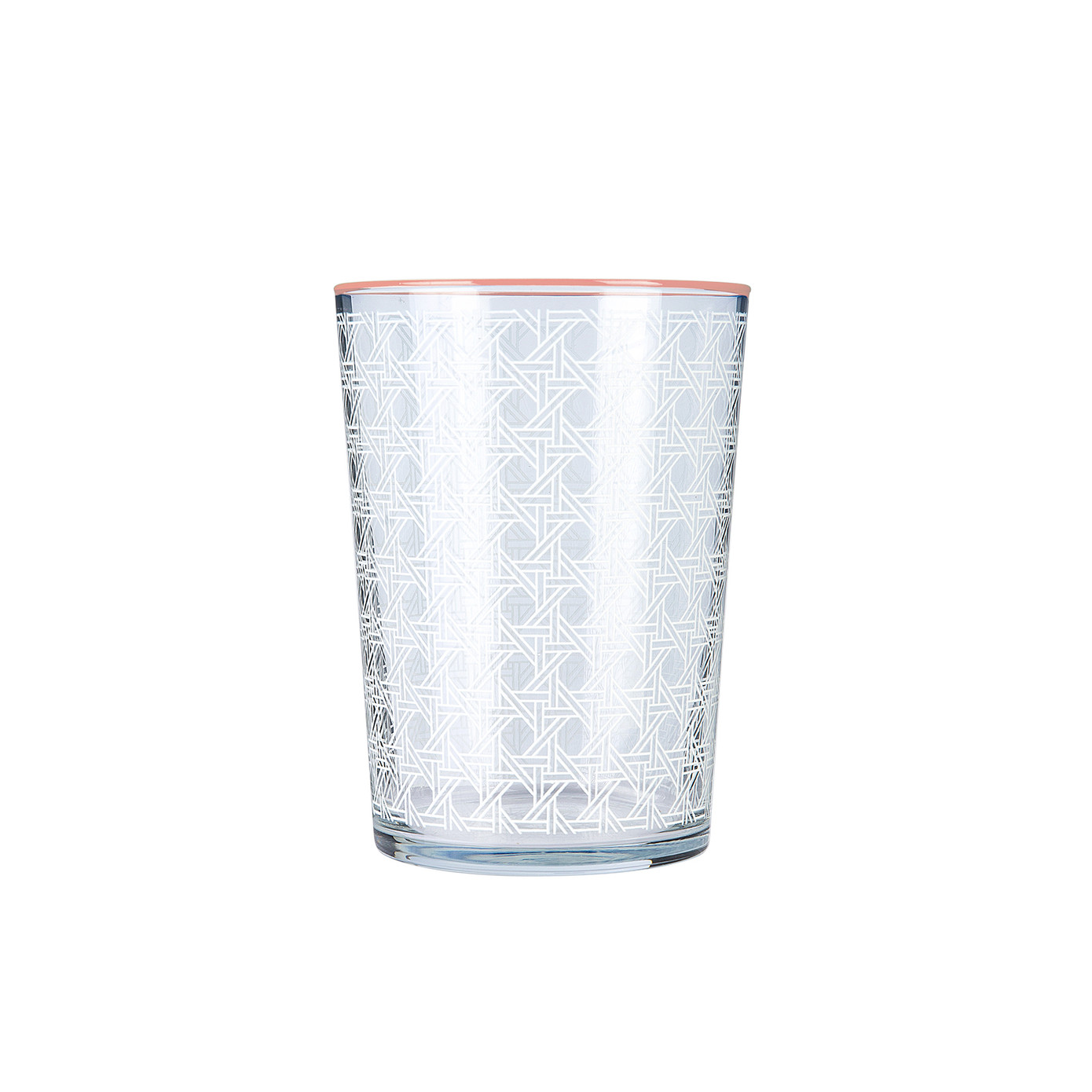 Karaca Blanco Water Glass Orange