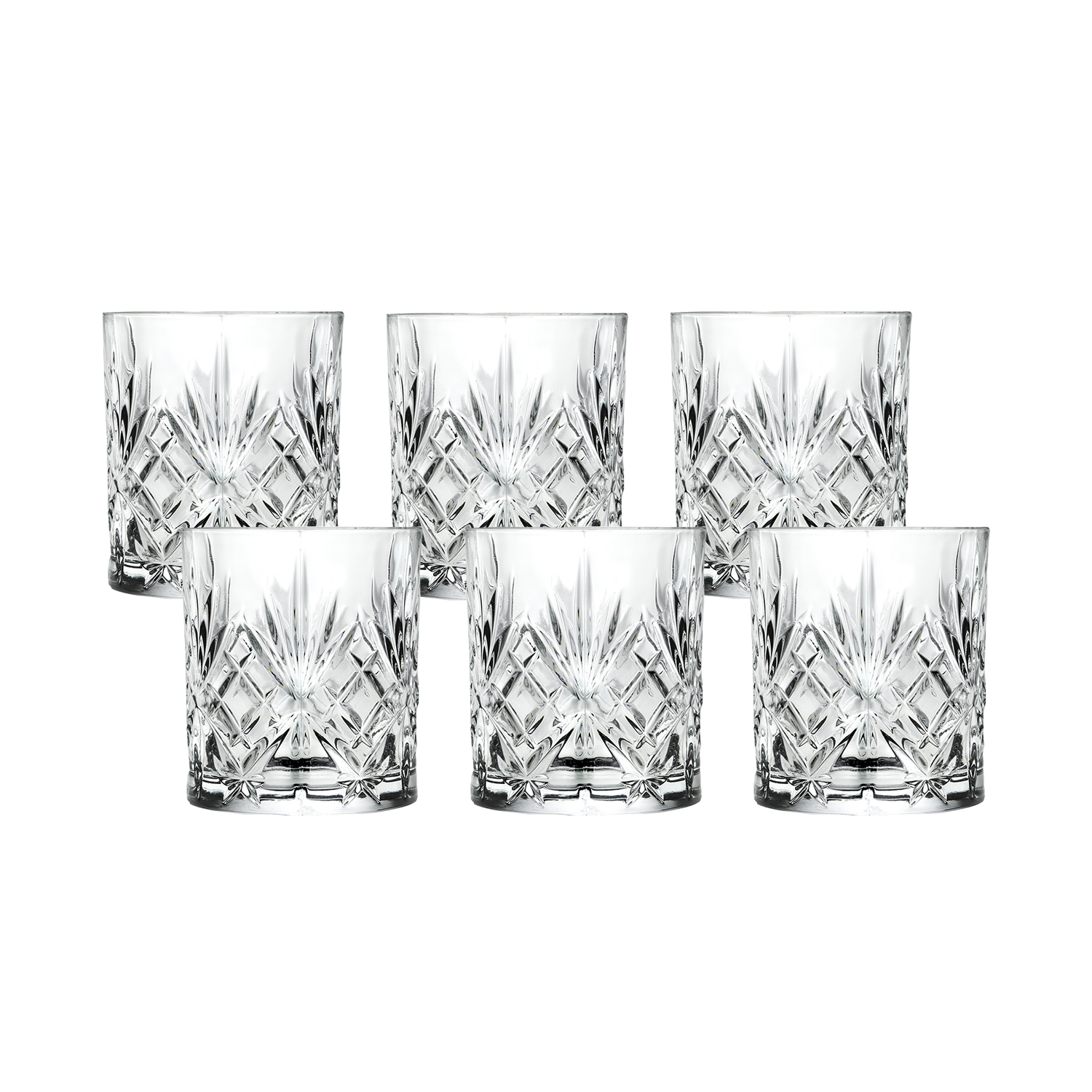 Jumbo Rcr Melodia 6 Pcs Water Glass