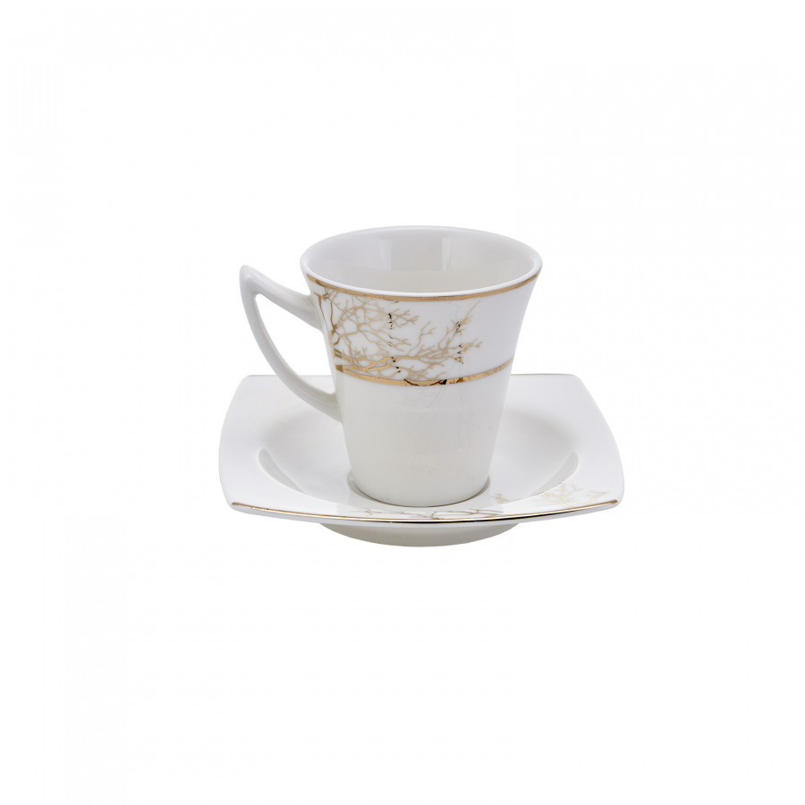 Karaca Autumn Set Of 6 Coffee Cups 85 Ml