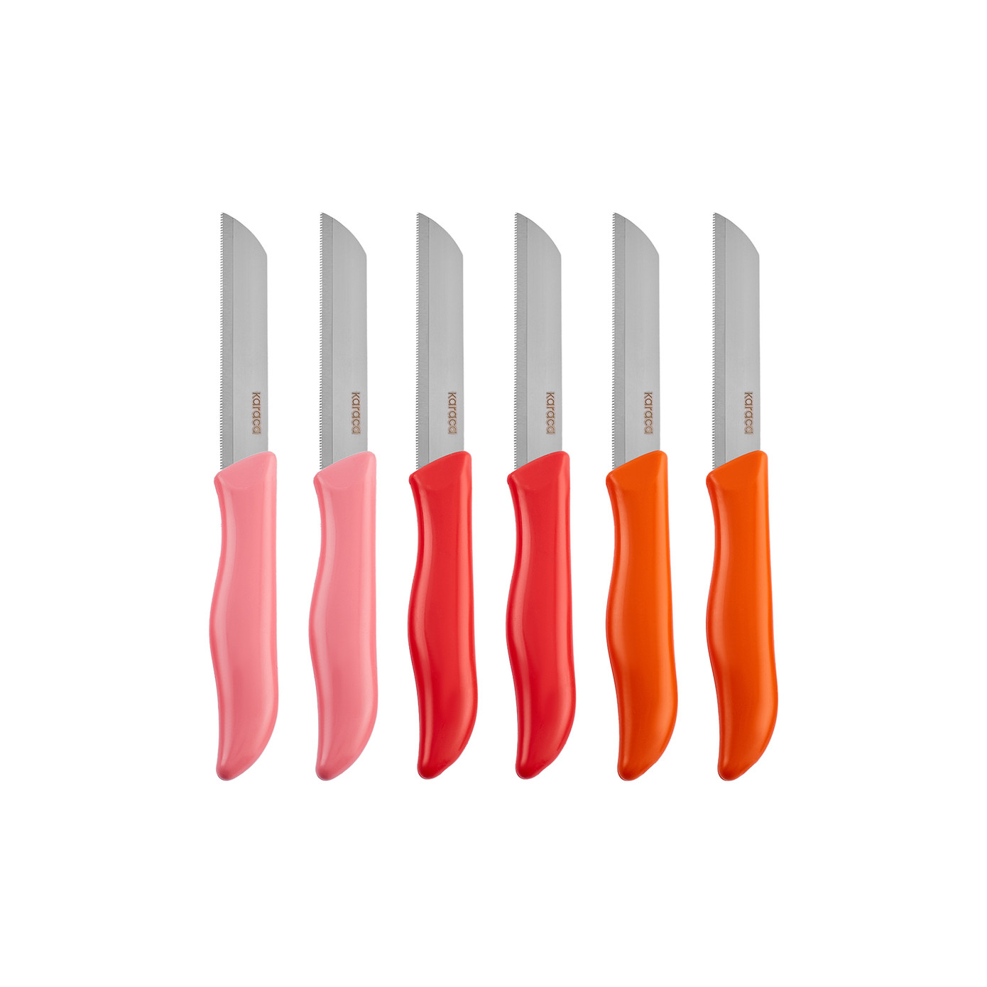 Karaca Apricot Sunset 6 Pcs Fruit Knife