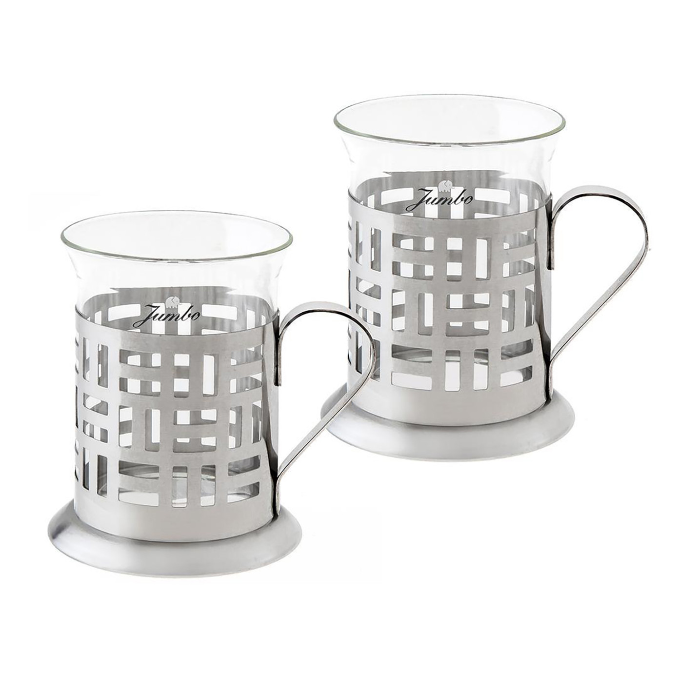 Jumbo Glory Steel Set Of 4 With French Press