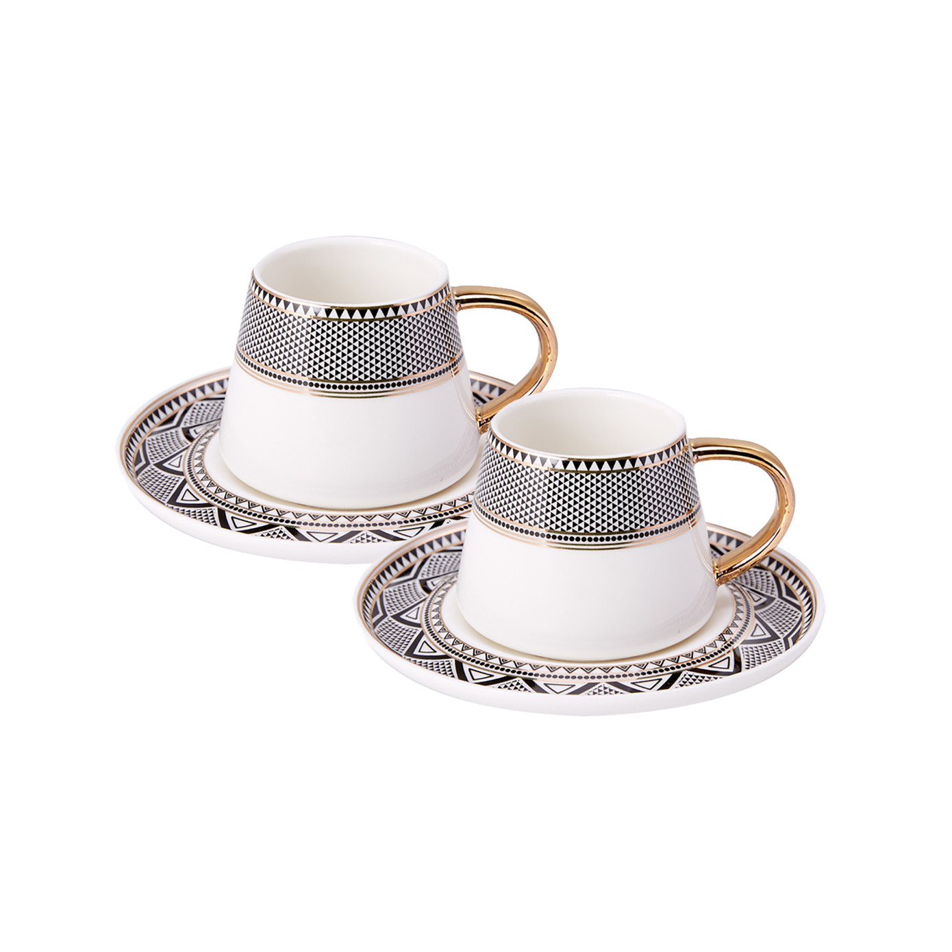 Karaca Globe Set Of 2 Coffee Cups 90 Ml