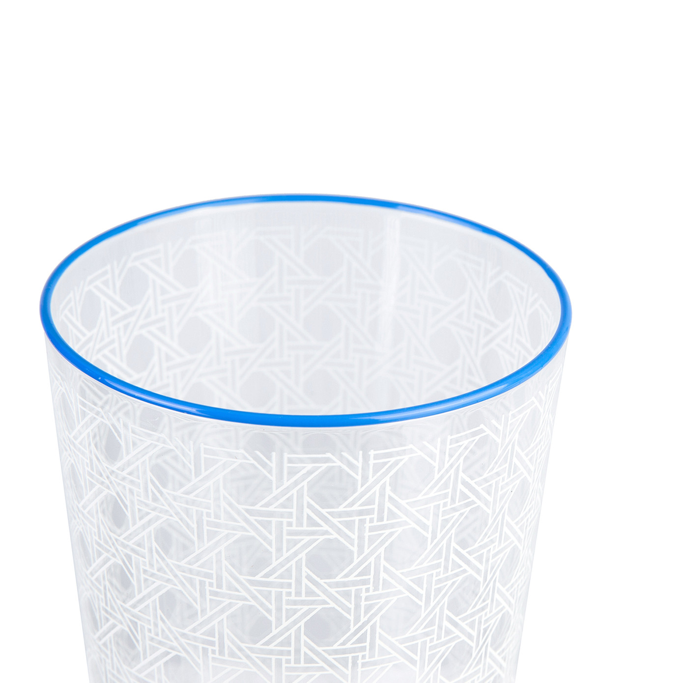 Karaca Blanco Blue Water Glass