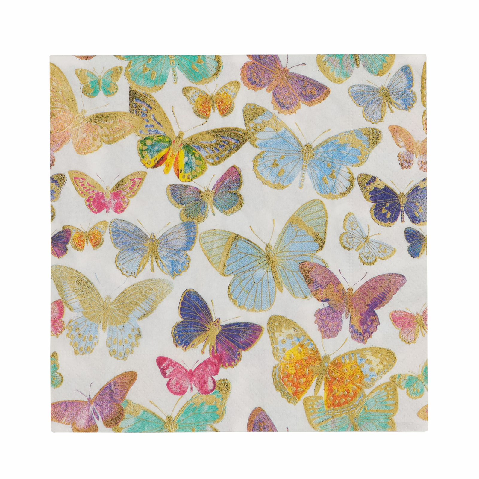 Karaca Home Butterfly Paper Napkin 20 Pcs 33x33 Cm