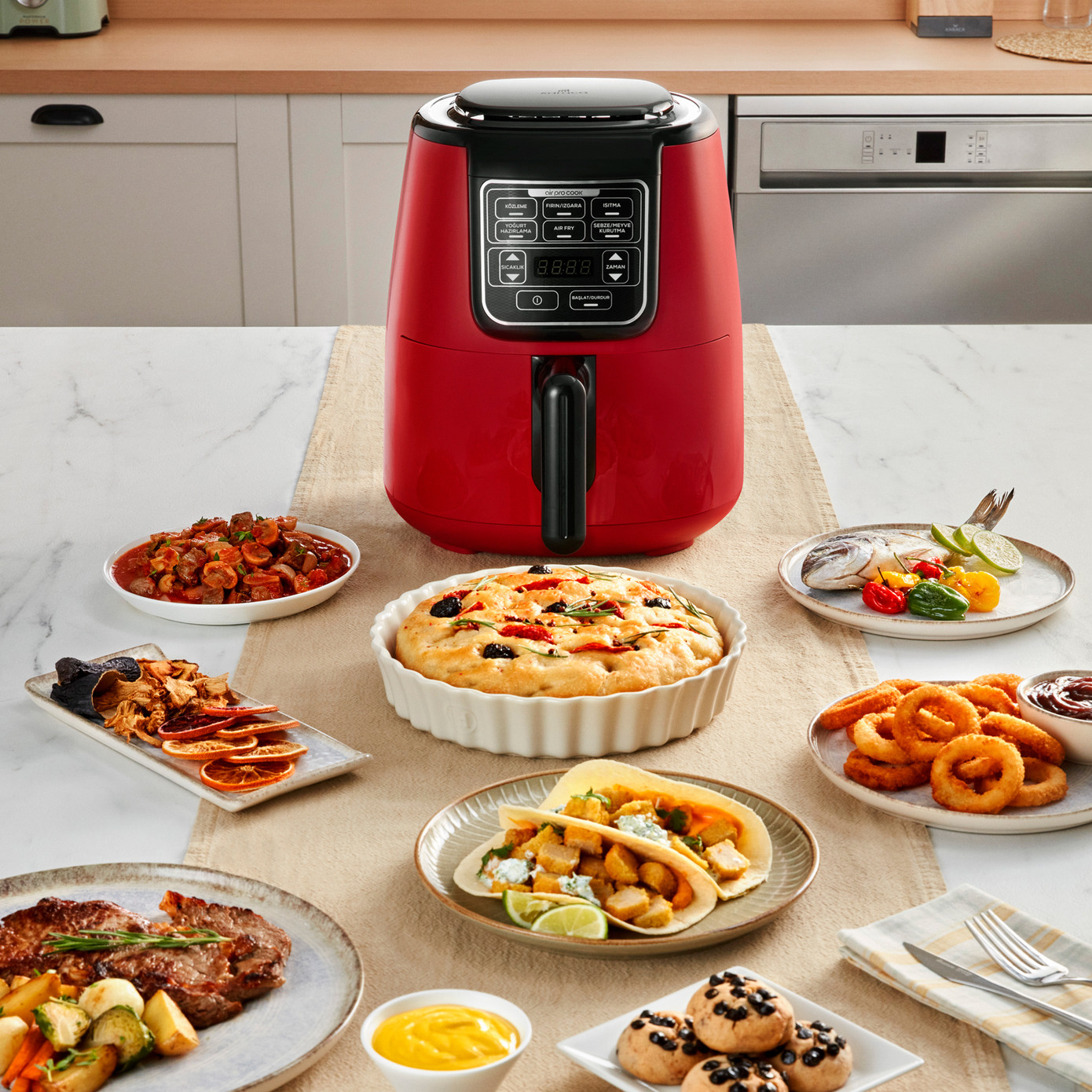 Karaca Air Pro Cook Ember XL Airfryer Starlight