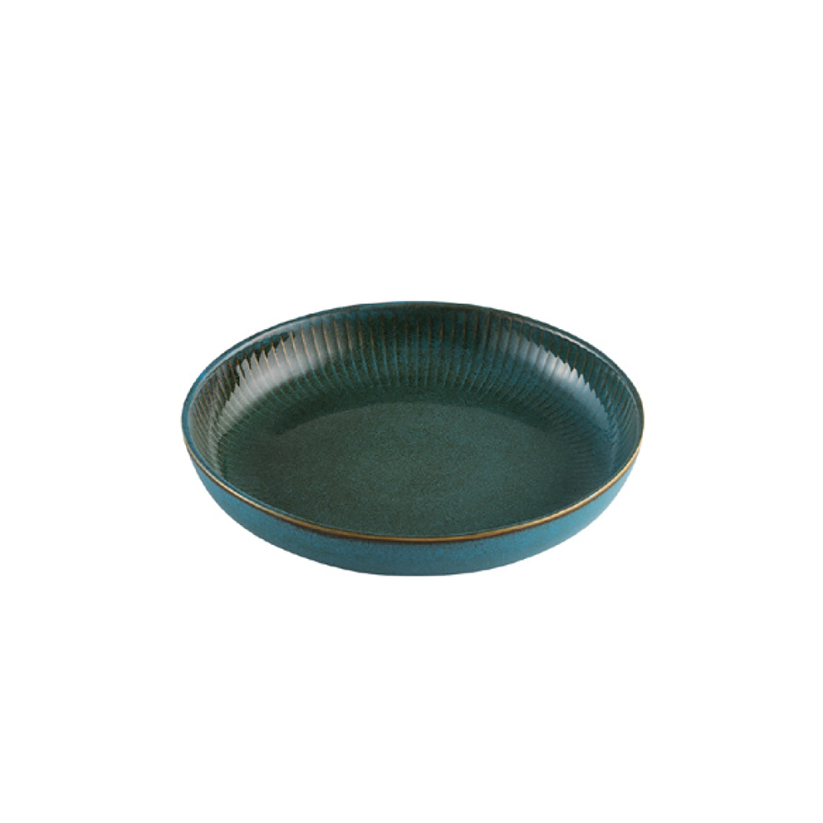 Jumbo Efes Turquoise Deep Plate 22 Cm