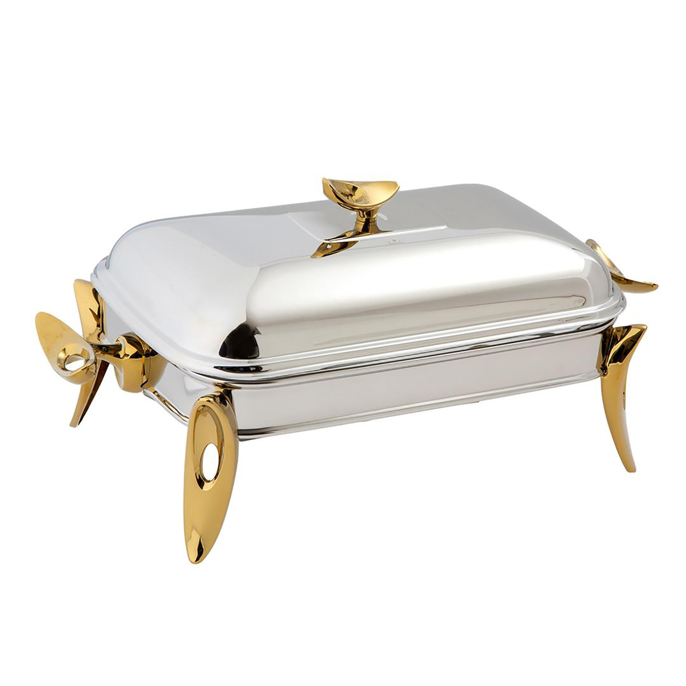 Jumbo Siena Heated Gold Serving Set 2 Liter