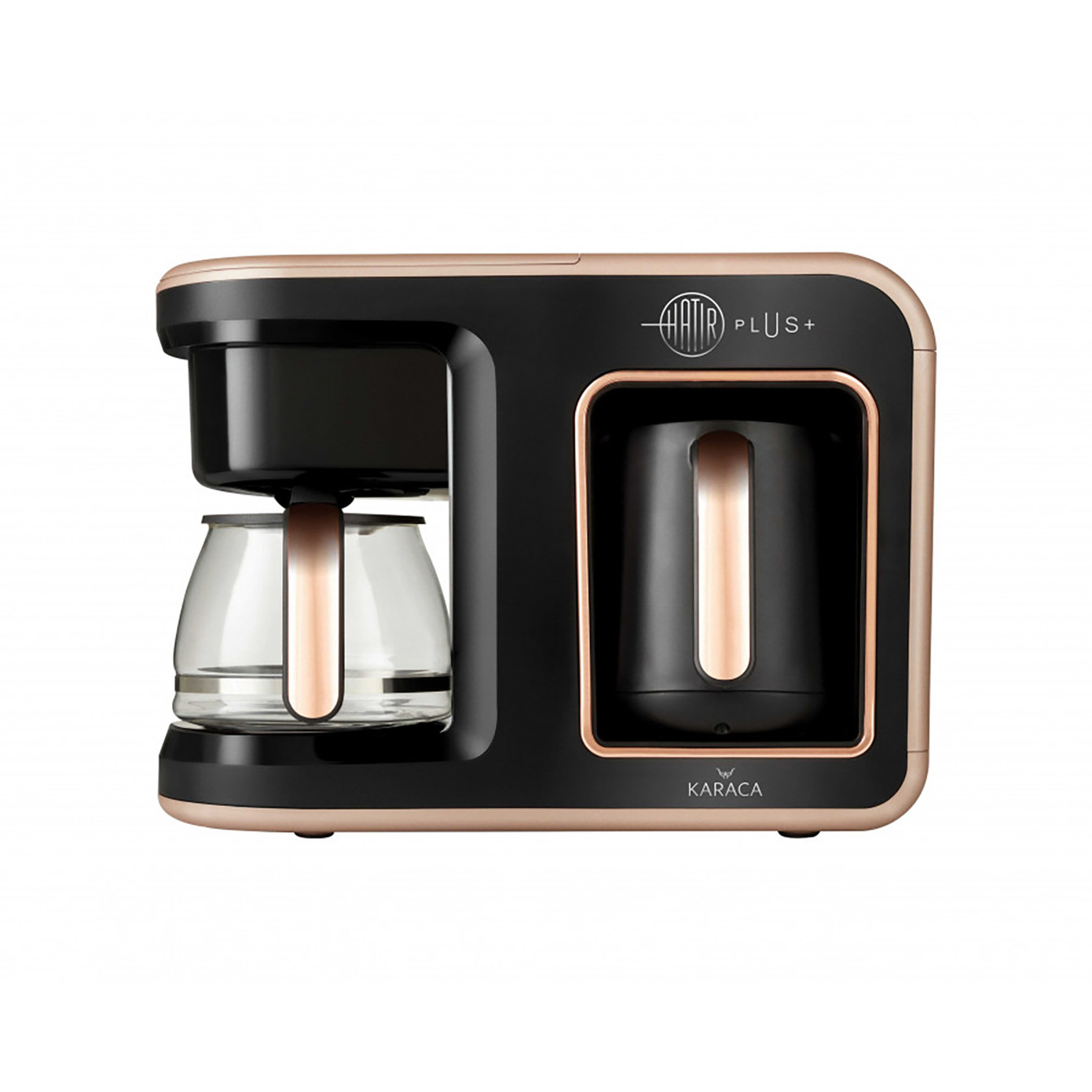 Karaca Hatır Plus 2 In 1 Coffee Machine Rosie Brown