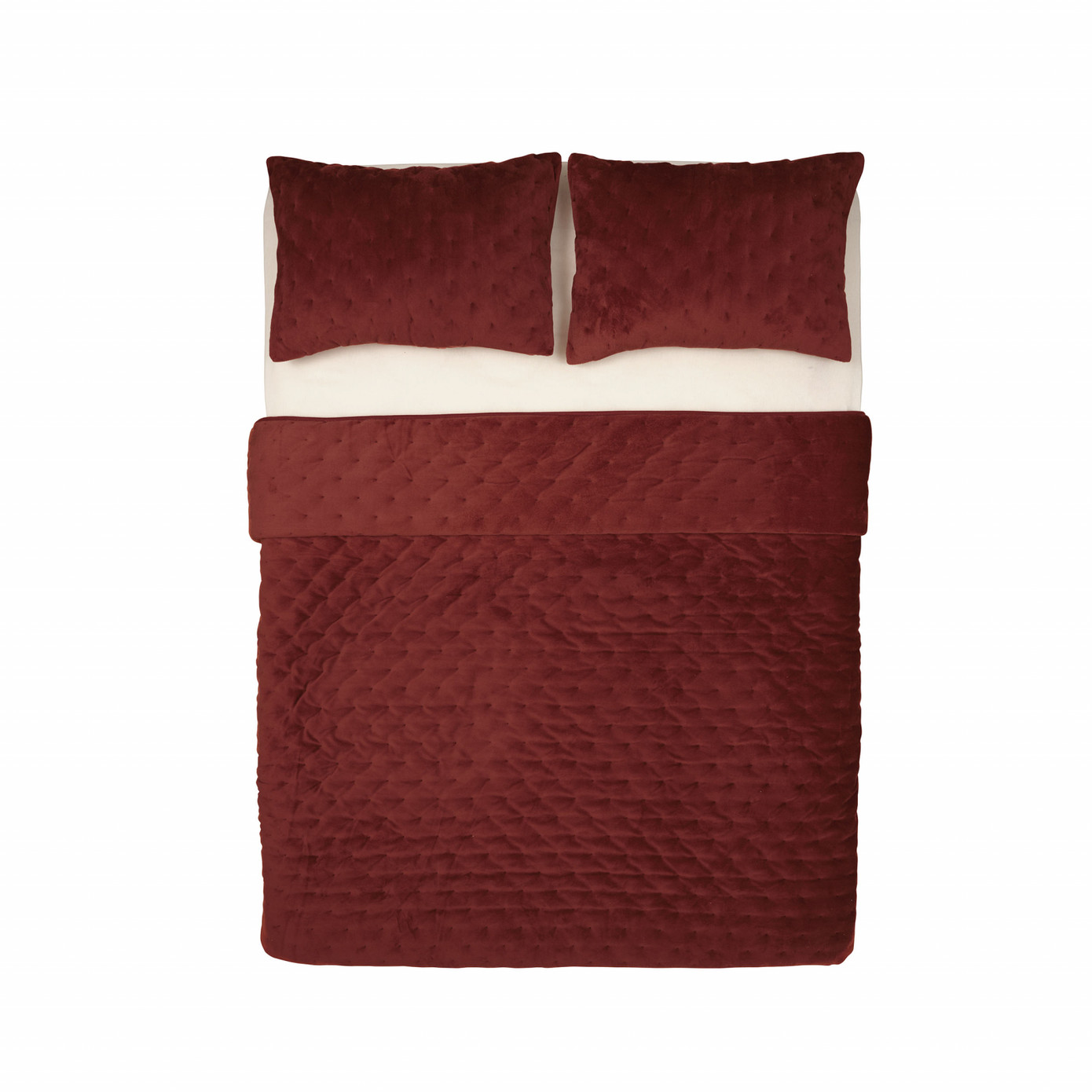 Karaca Home Tiana Terracotta Double Chester Bedspread