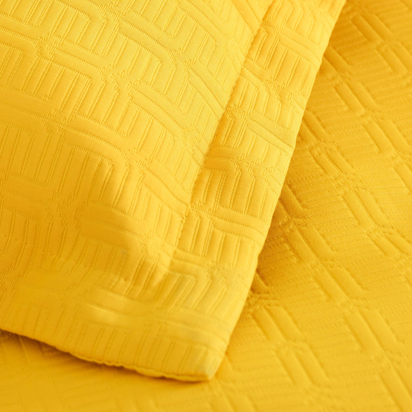 Karaca Home Cedric Yellow Double Bedspread