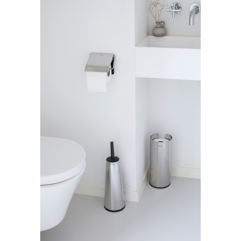 Brabantia Brillant Steel Toilet Paper Holder