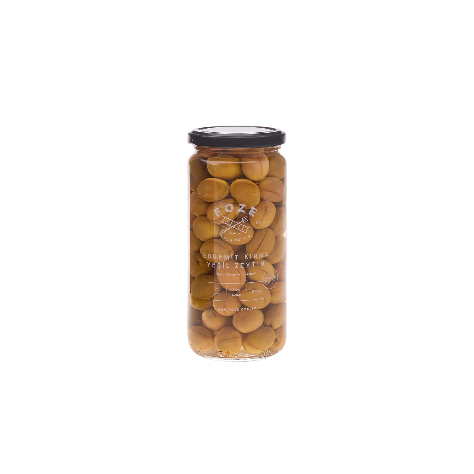 Foze Edremit Crushed Green Olives 300 G