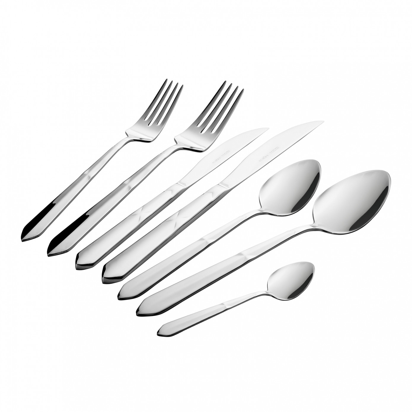 Karaca Diamond Elegance 316+ Steel 84 Pcs Cutlery Set For 12 Persons