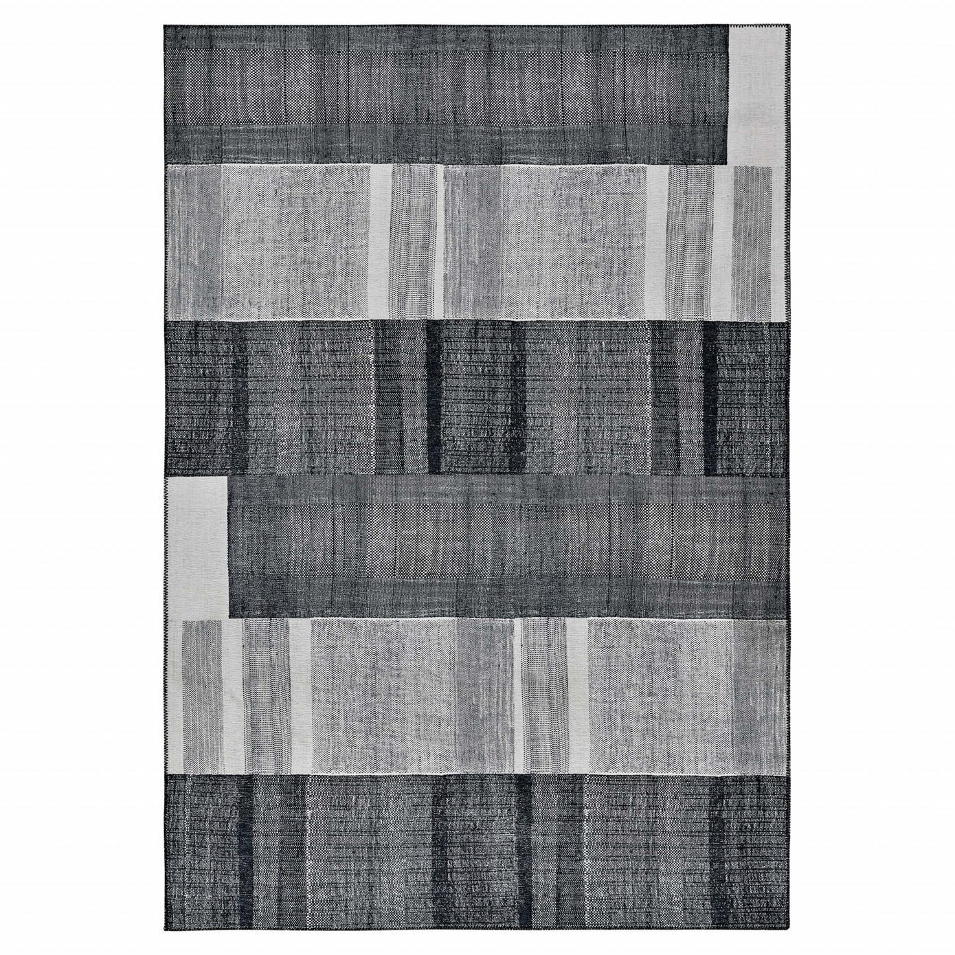 Cashmere Carpet Decorative Art Trend Deep Black 180x280 Cm