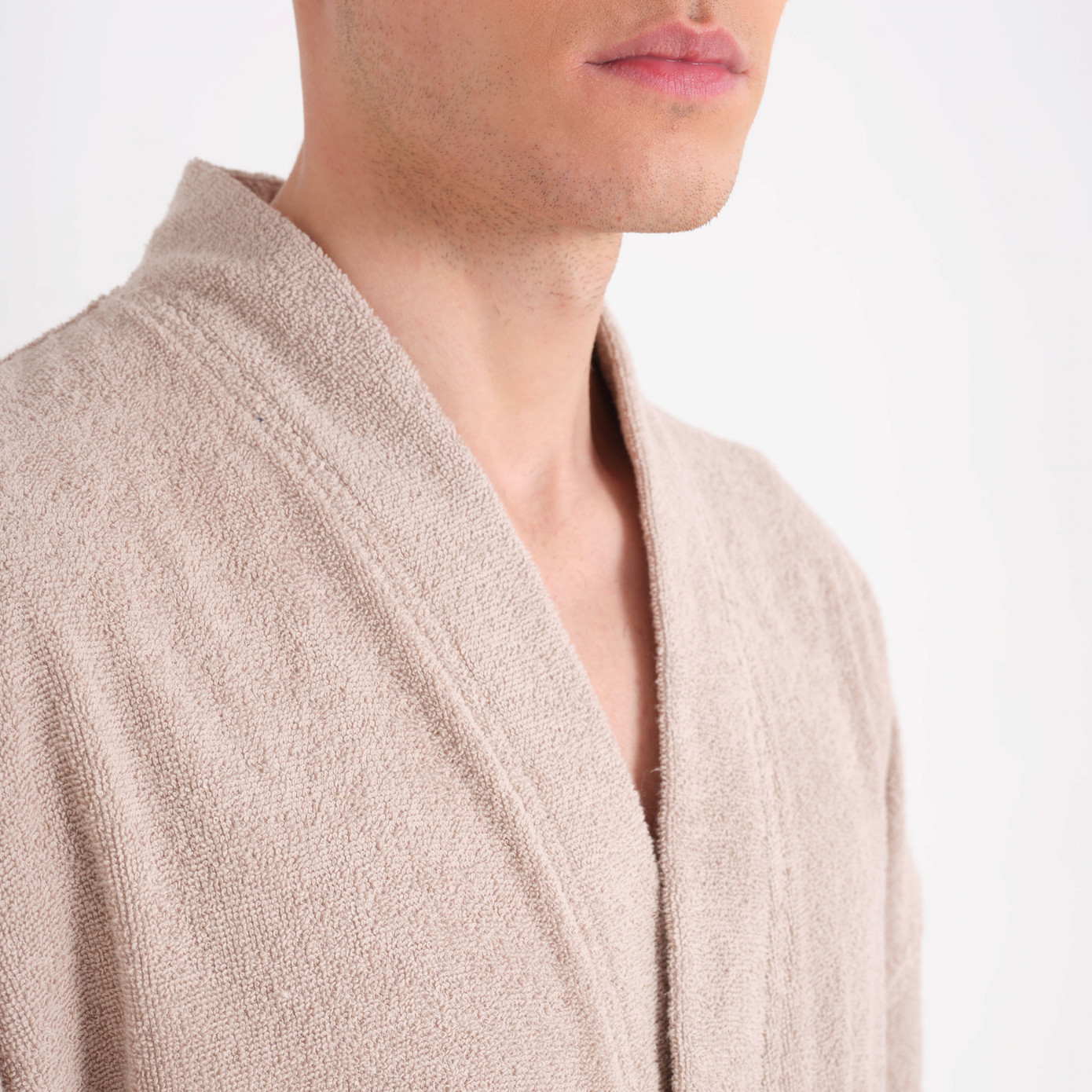 Karaca Home Tokyo Mink Relax 100% Cotton Bathrobe L/XL