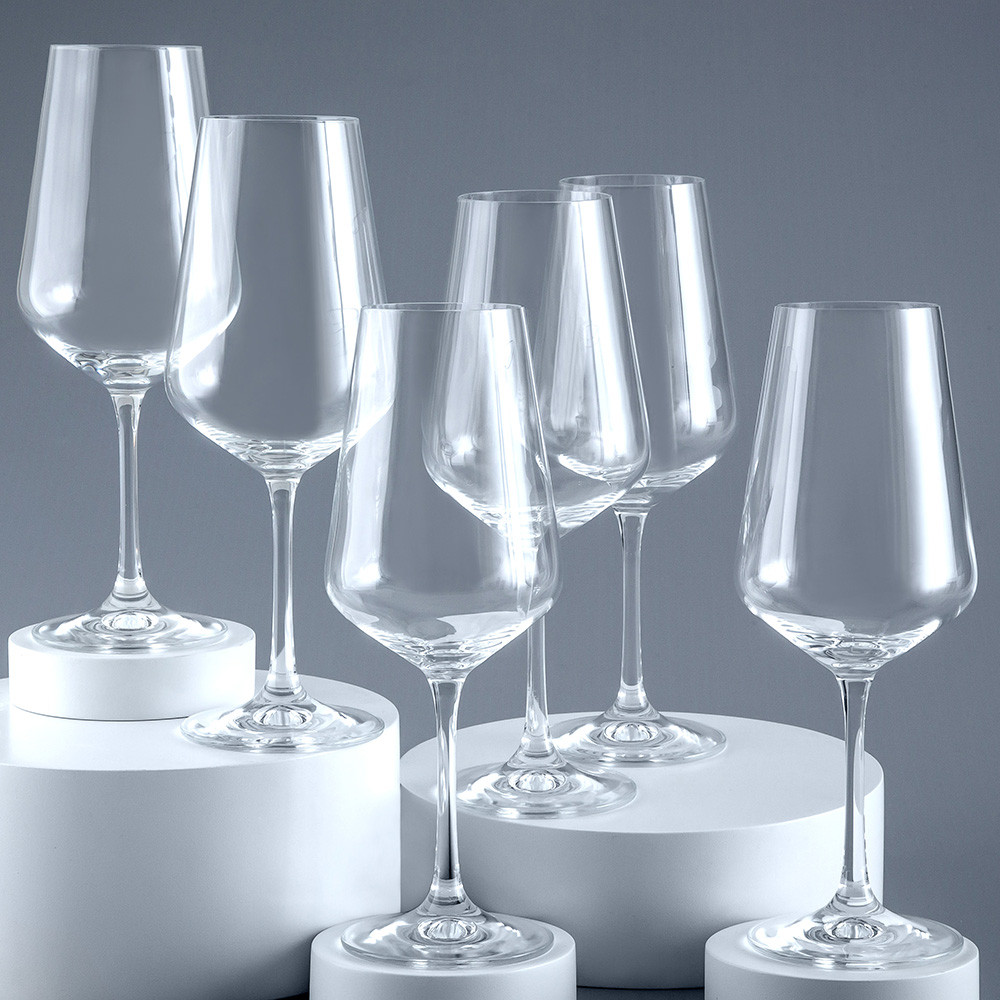 Jumbo Lina Set Of 6 Glasses 450 Ml