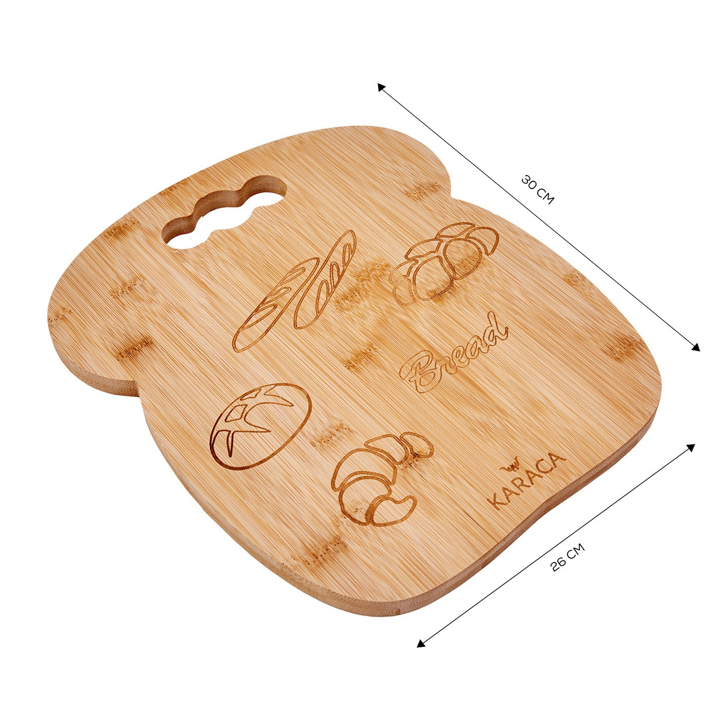 Karaca Bread Cutting Board-M