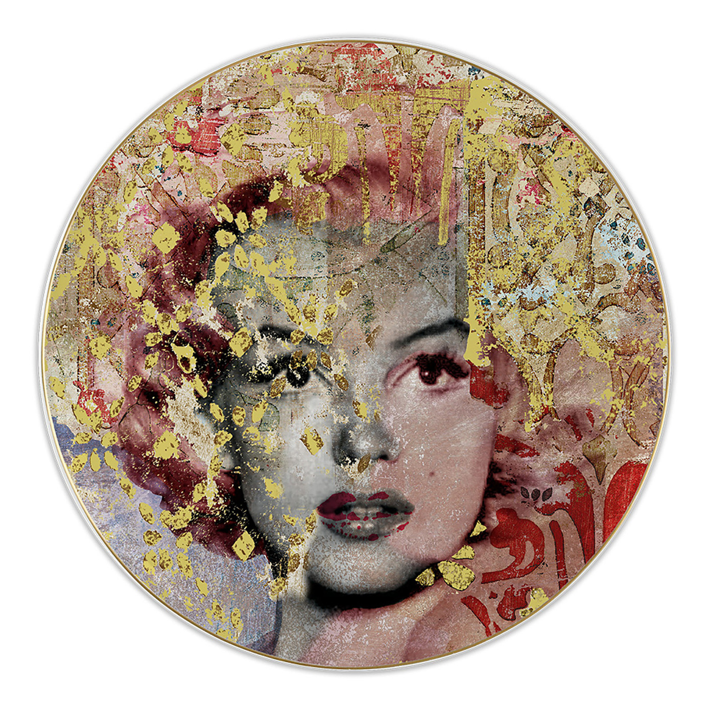 Baci Milano Memories Porcelain Dessert Plate 21 Cm Marilyn