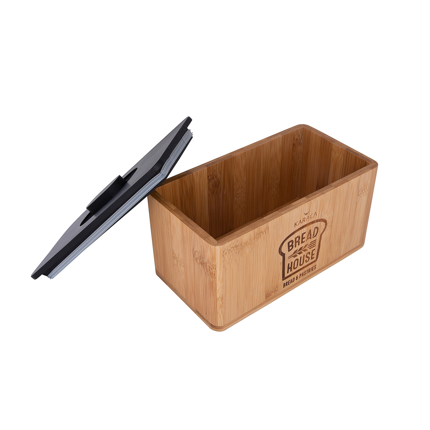 Karaca Fit Bamboo Bread Box