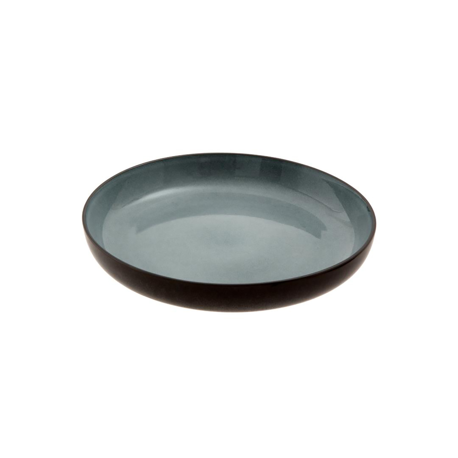 Jumbo Twin Green Deep Plate 23 Cm