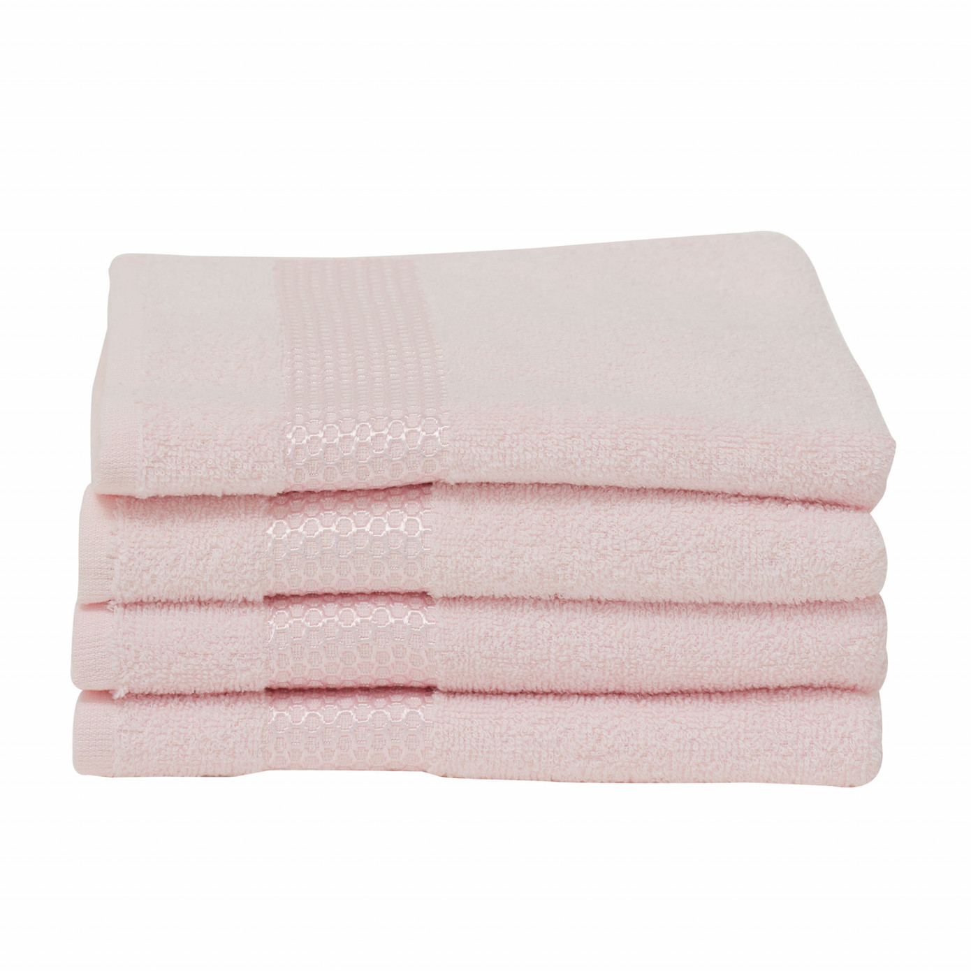 Karaca Home Honey Powder Set Of 4 Towels 50x90 Cm