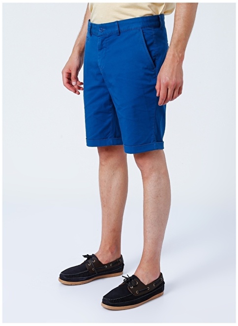 Factory Normal Waist Basic Saks Men's Bermuda Shorts NARSY