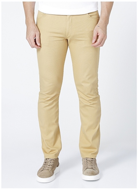 Altınyıldız Classic Camel Dobby Muške Pantalone