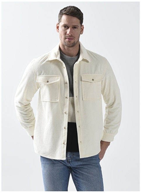 Factory TAKEO Ecru Men's Jacket