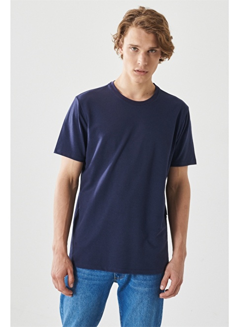 Slim Fit Slim Fit Crew Neck Cotton T-Shirt