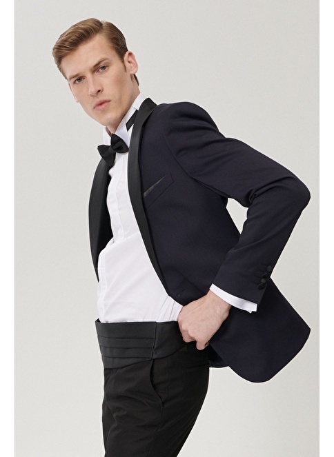 Extra Slim Fit Patterned Tuxedo Tuxedo