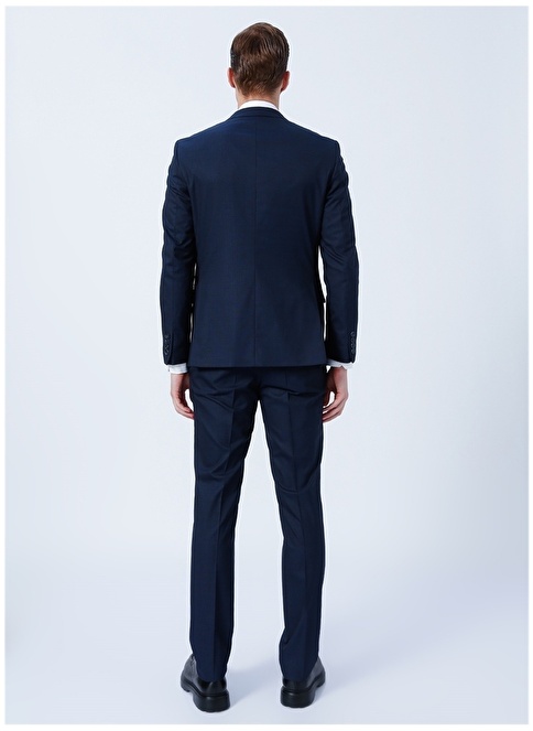 Altınyıldız Classics Normal Waist Slim Fit Navy Blue Men's Suit 4A3022200068