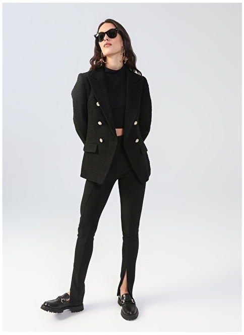 Factory Black Women Jacket LEDA