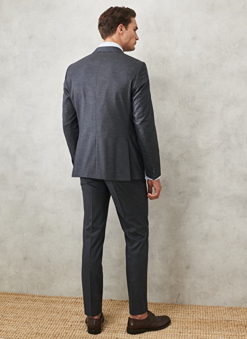 Slim Fit Dovetail Patterned Classic Suit