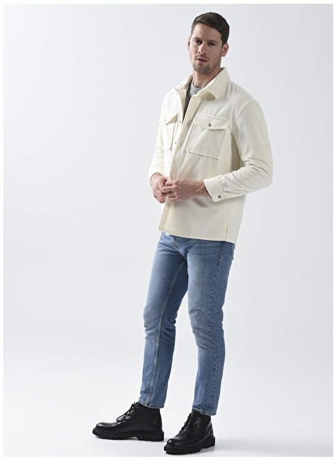 Factory TAKEO Ecru Men's Jacket