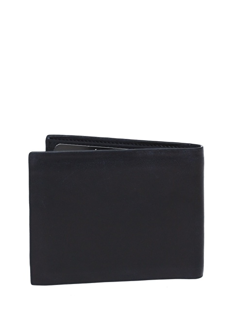 Factory Black Men's Leather Wallet FRK202