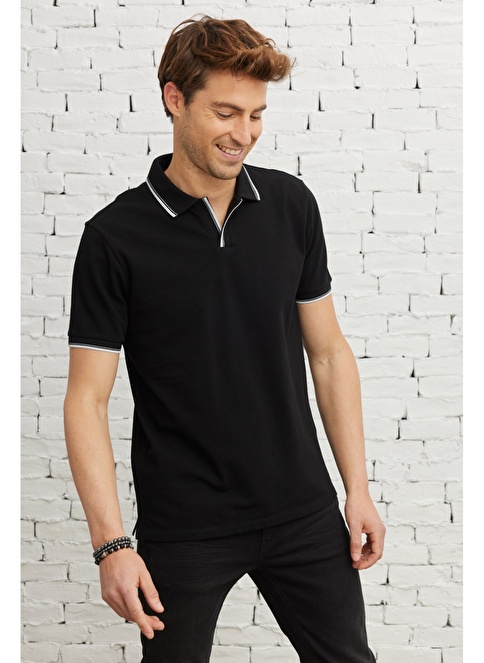 Slim Fit Polo Ovratnik 100 Pamučna Majica Kratkih Rukava