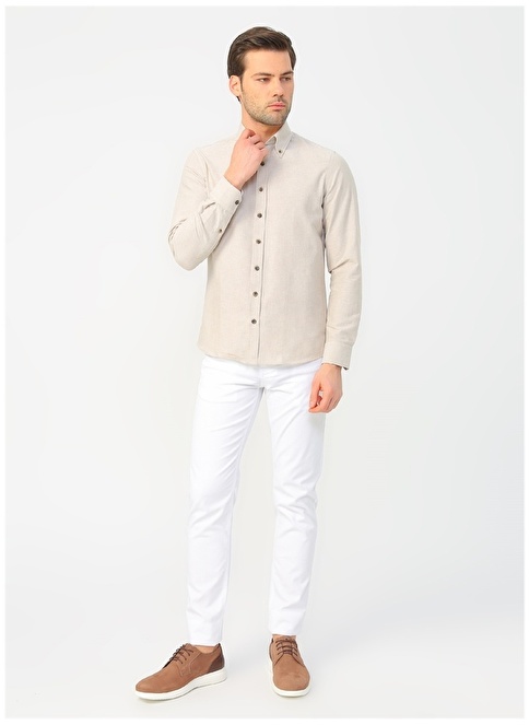 Altınyıldız Classic Beige Shirt