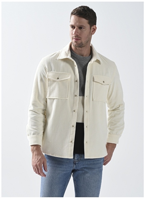 Factory TAKEO Ecru Men's Jacket